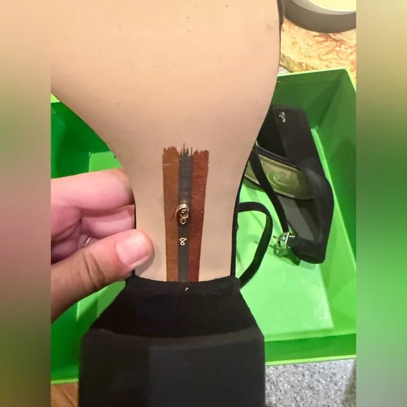 Sam Edelman Daniella Black Suede Heel - Picture 5 of 6